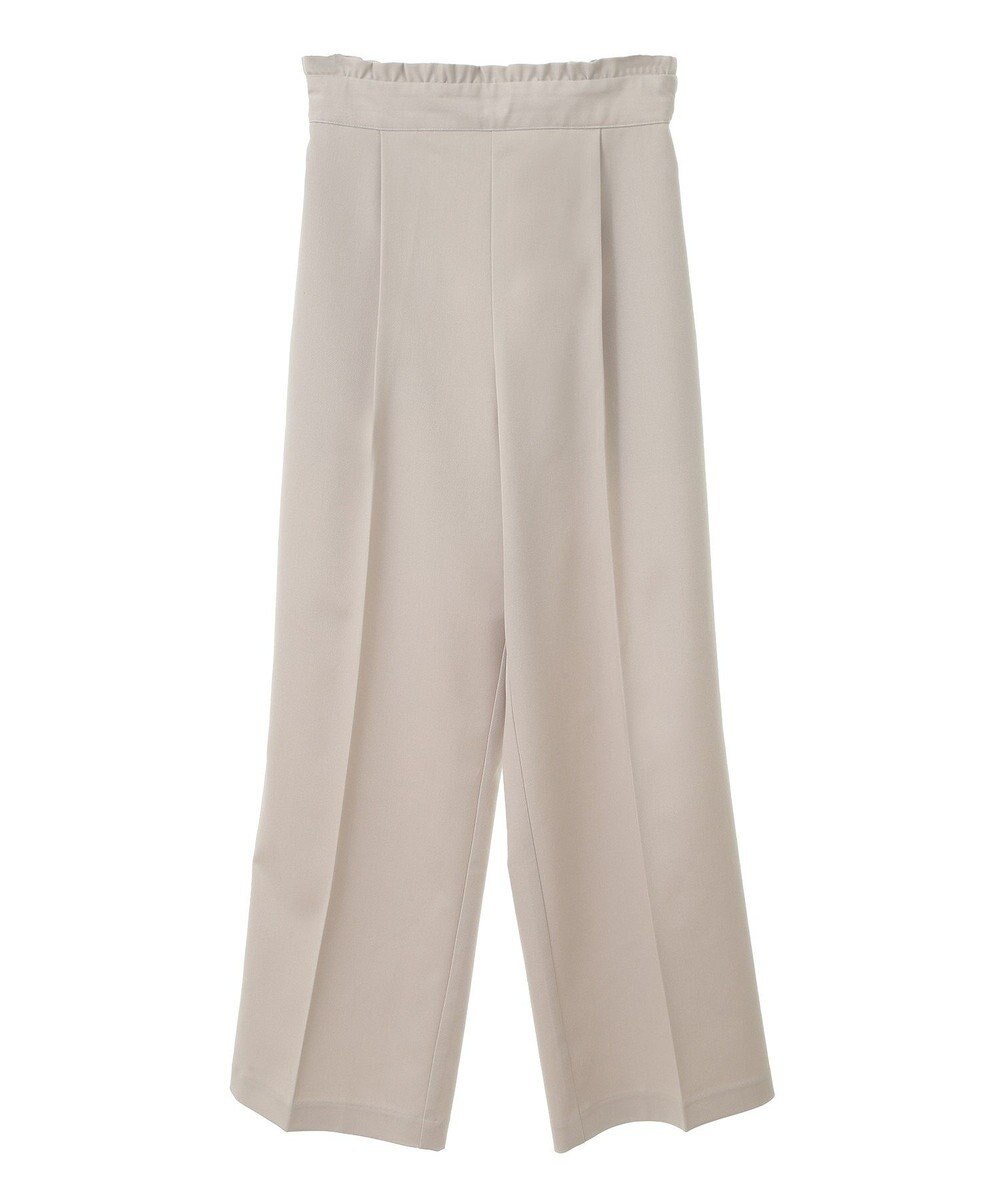 earth music&ecology ウエストフリルワイドパンツ 