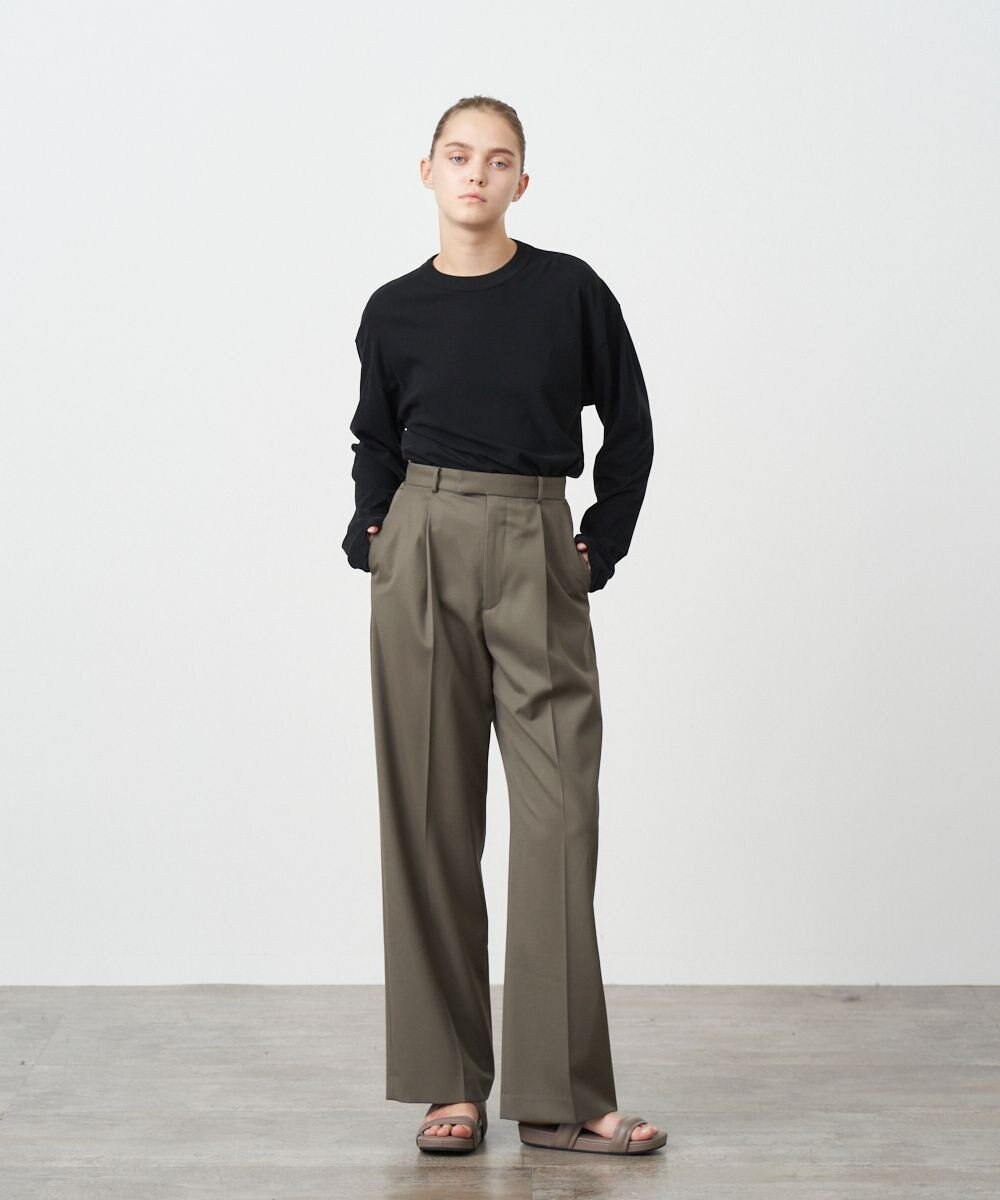 ATON FRESCA SINGLE JERSEY | L/S Tシャツ 