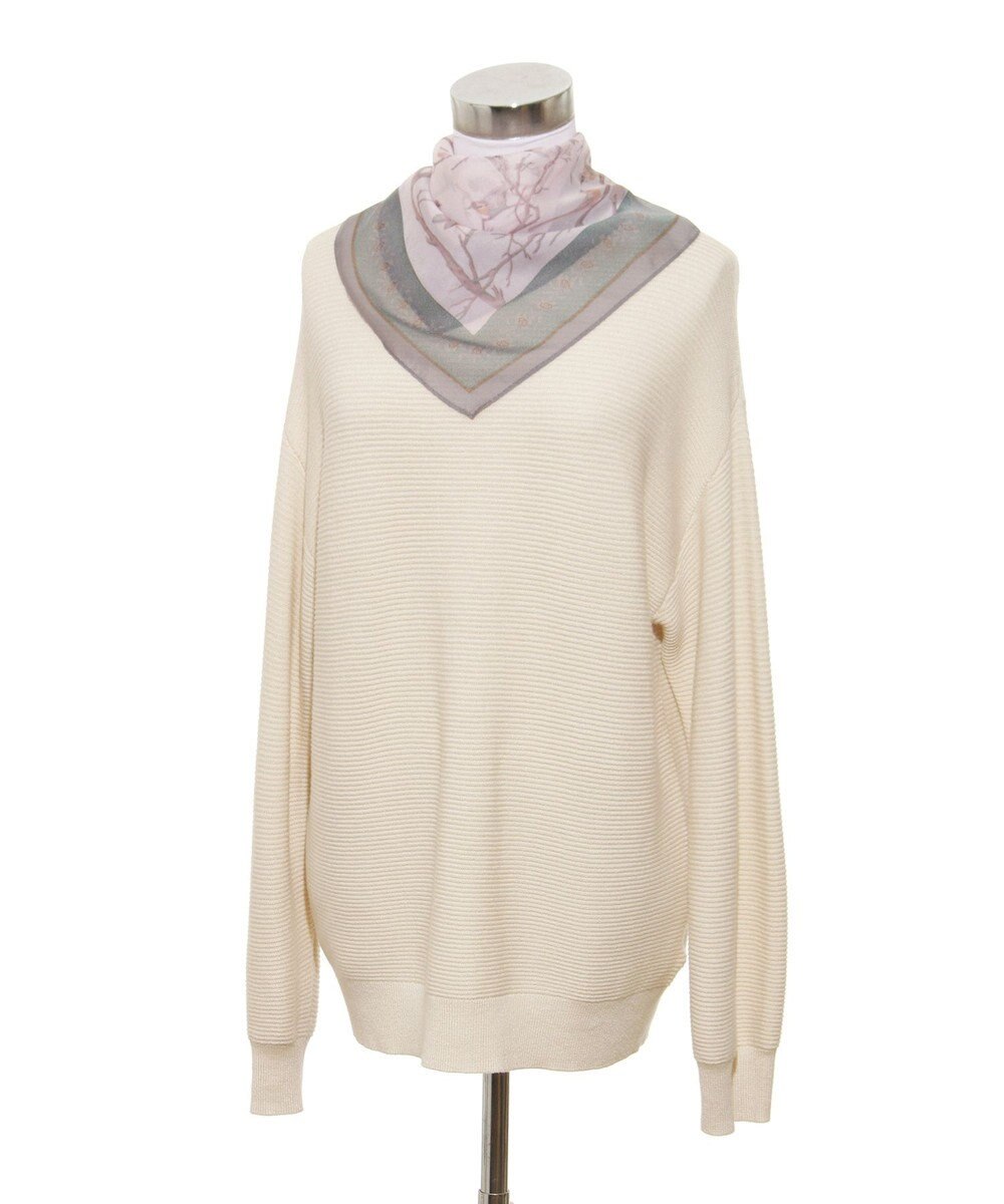 MOONBAT 【WEB限定】PAUL & JOE ACCESSOIRES シルクシフォンスカーフ 58×58cm 