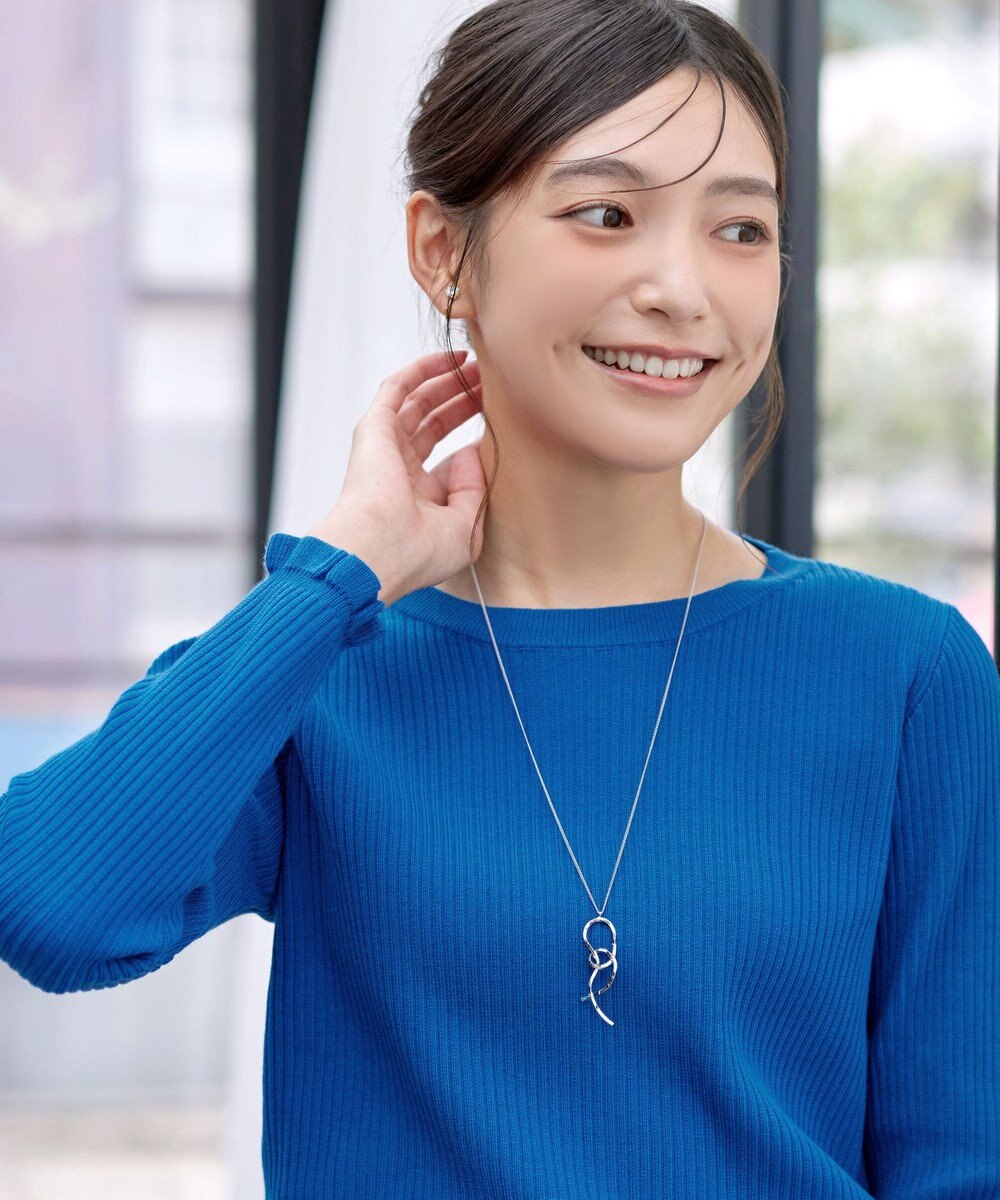 Tiaclasse 【安田美沙子さん着用・選べる2type・洗える】 フリルニットトップス 