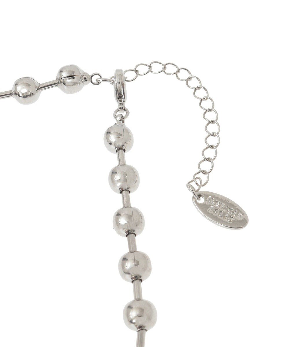 AMERICAN HOLIC ボールチェーンショートネックレス 