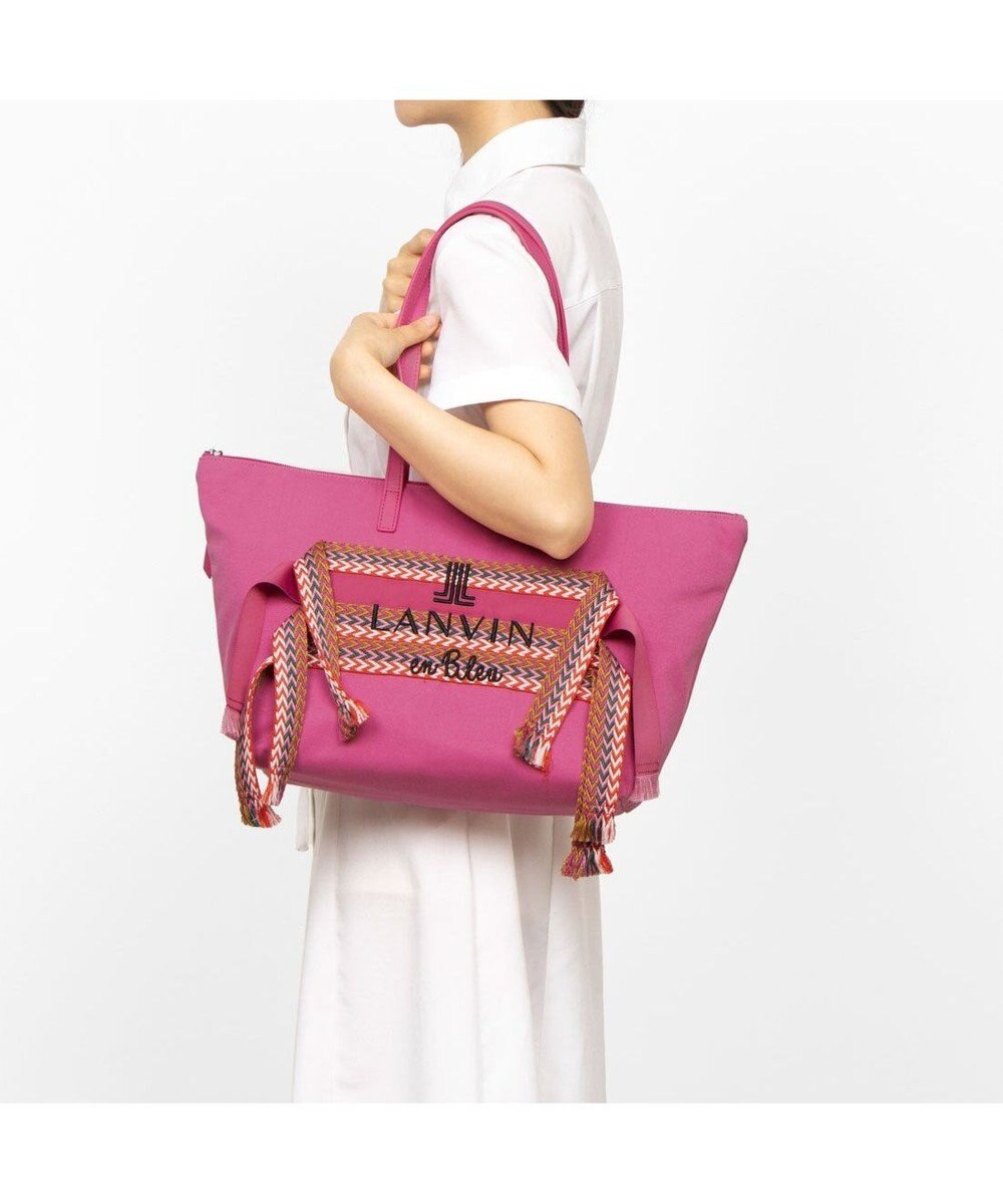 LANVIN en Bleu テイル トートバッグ 