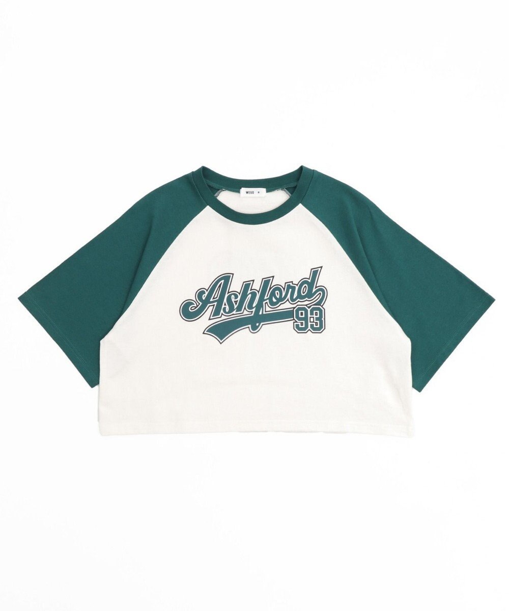 WEGO ラグランショートT 