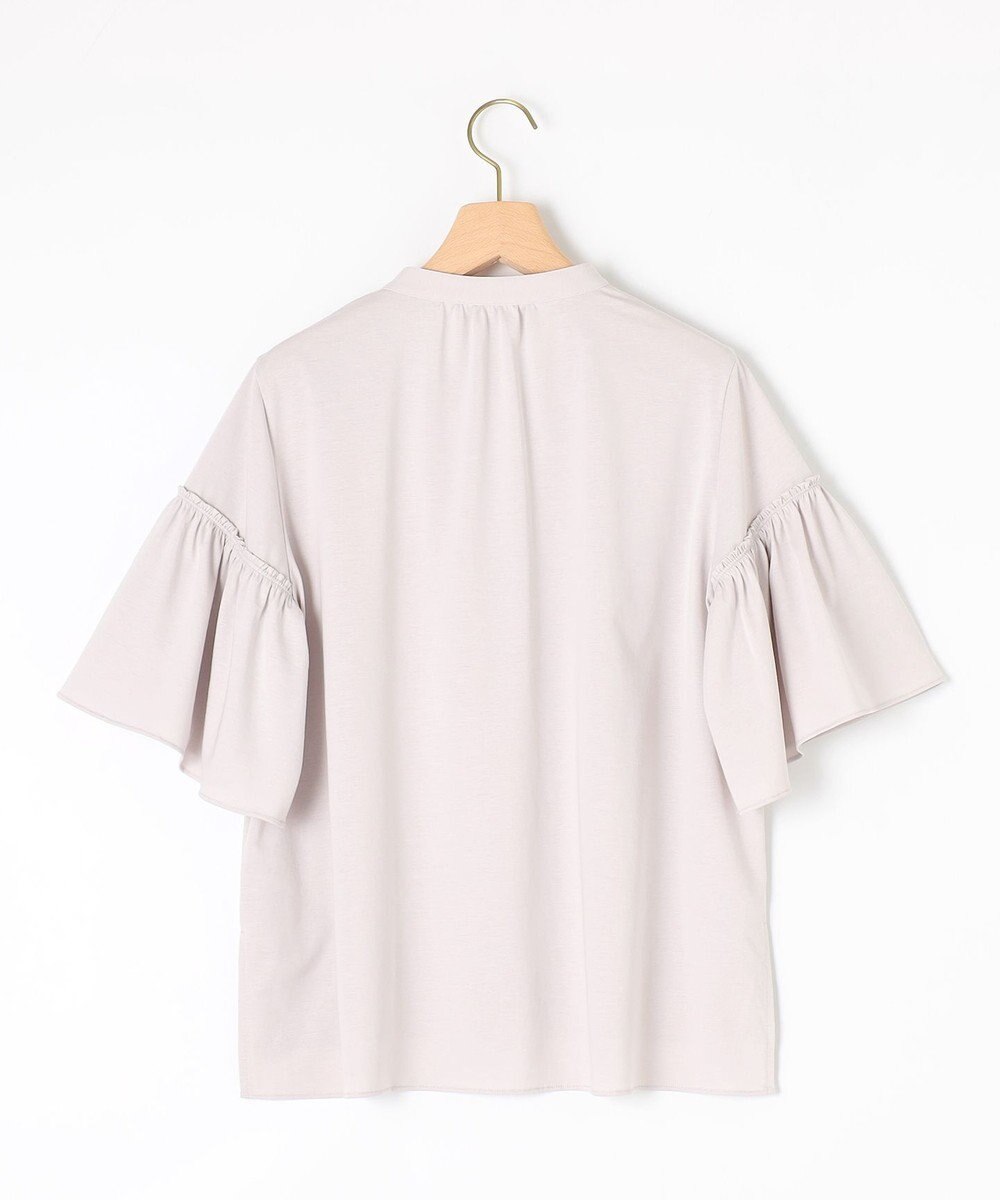 組曲 ギャザースリーブクリア カットソー 