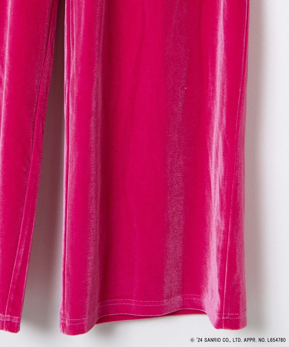 WEGO 【サンリオ】HELLOKITTYコラボベロアパンツ 