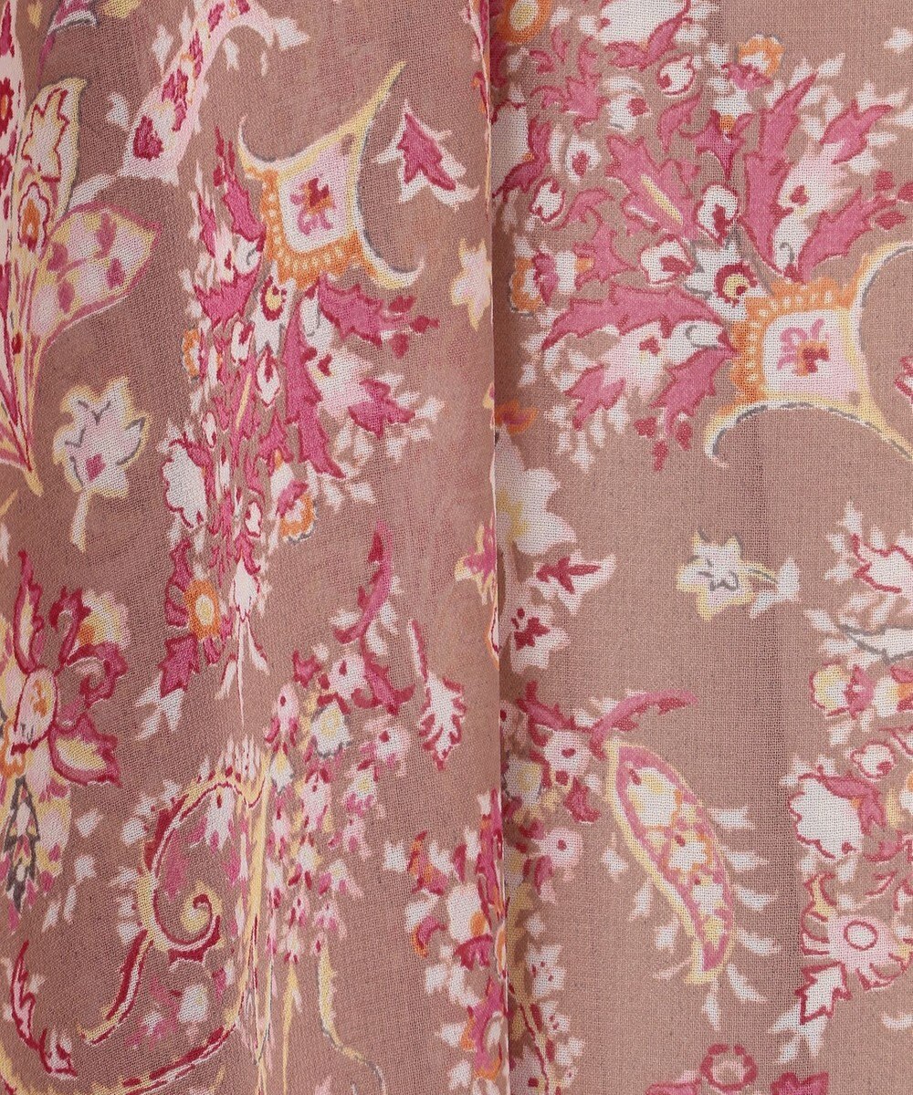 自由区 【速乾性・放湿性・防シワ性】サラサプリント ワンピース 