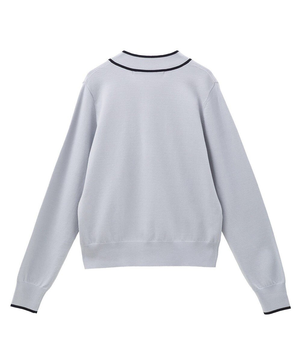 YECCA VECCA 配色ボウタイニット 