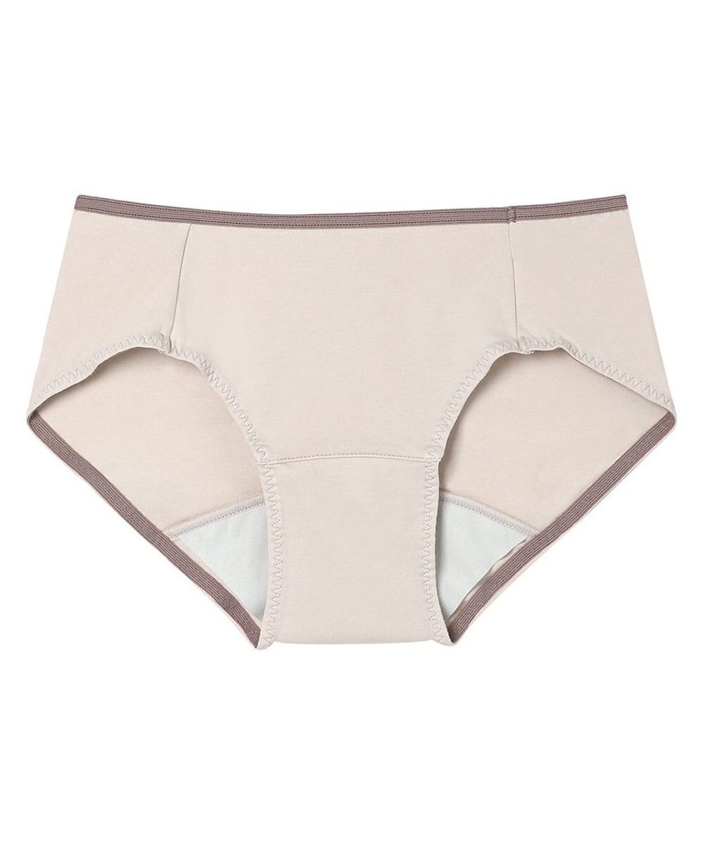 une nana cool 綿ベア天竺 カラーブロッキング サニタリーショーツ 