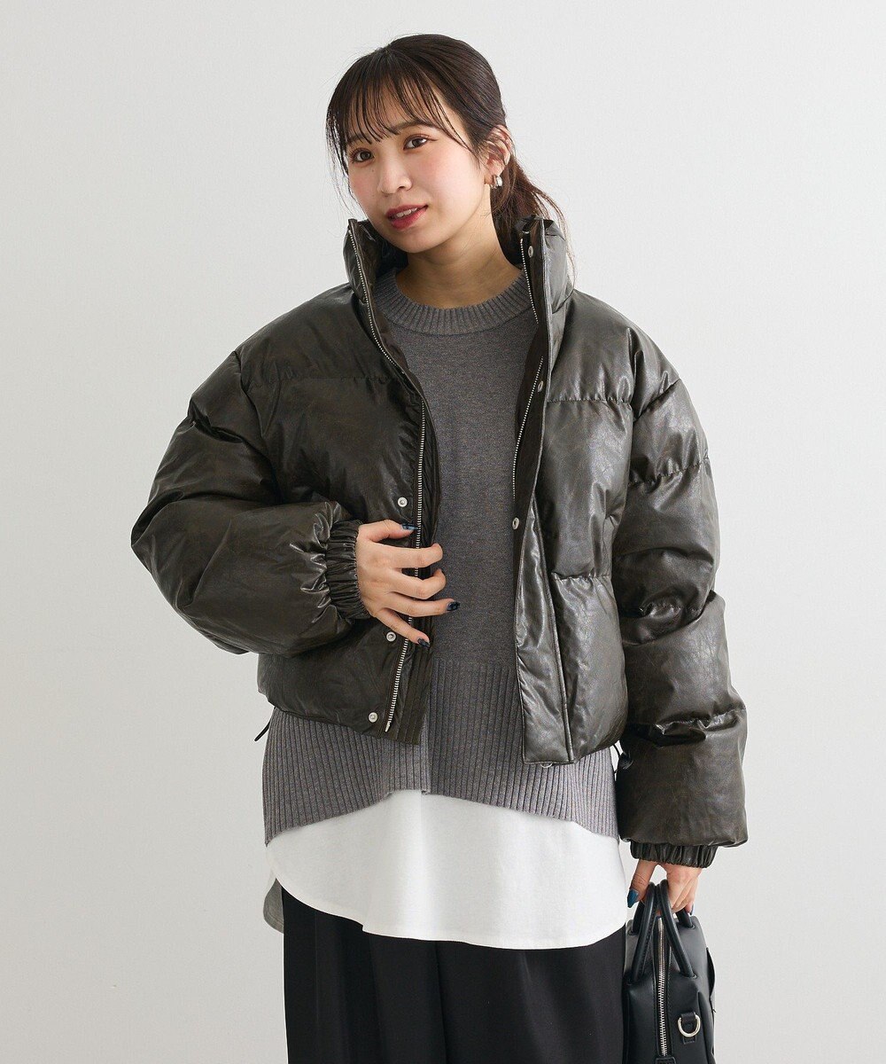 Green Parks ・ｓｗｉｎｇ　ｂｙ　ビンテージソフトレザーブルゾ 