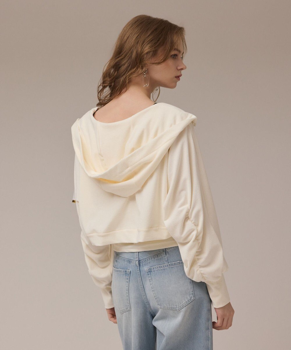 GRACE CONTINENTAL ルーズパーカーsetトップ 