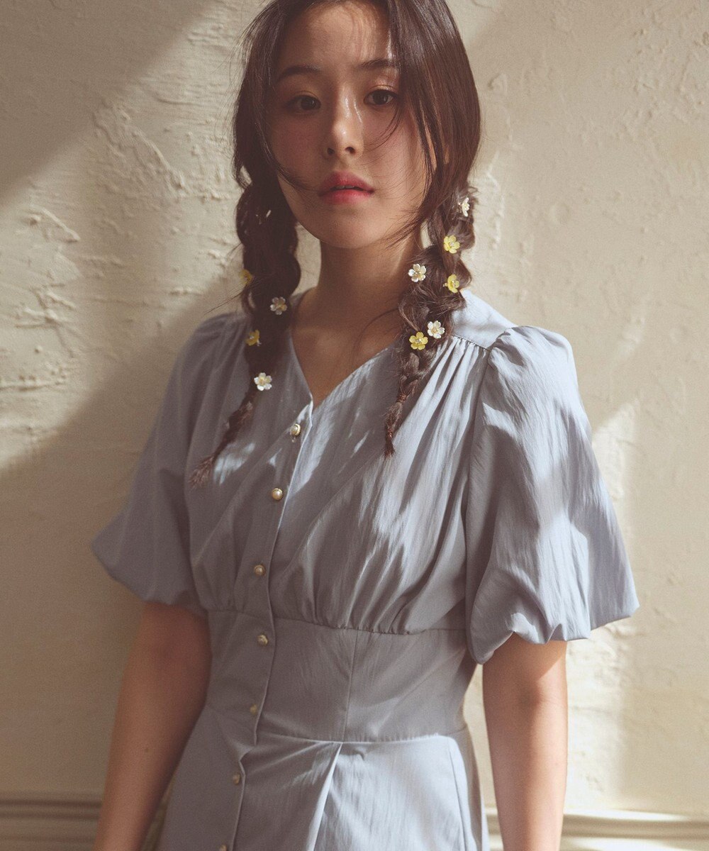 Feroux バルーンスリーブ ワンピース 