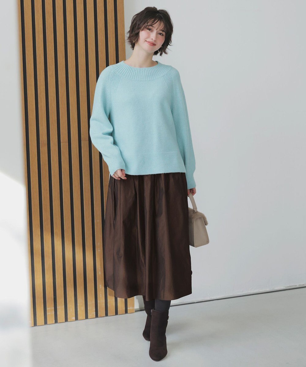 ANY SIS L グロッシータフタ スカート 