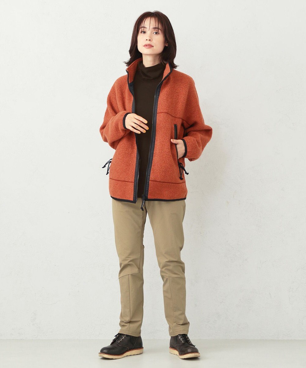 JOSEPH ABBOUD MOUNTAIN 【UNISEX】サスティナブル ボアブルゾン 