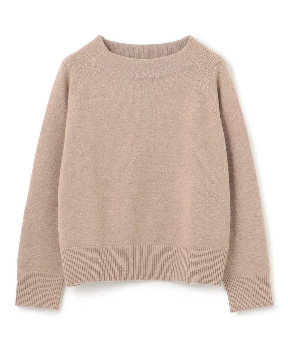 UNFILO カシミヤブレンド オフネックニット 