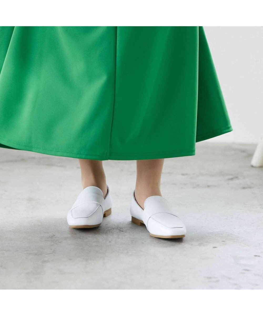 ing <ing>【WEB限定】レザーベルトローファー 