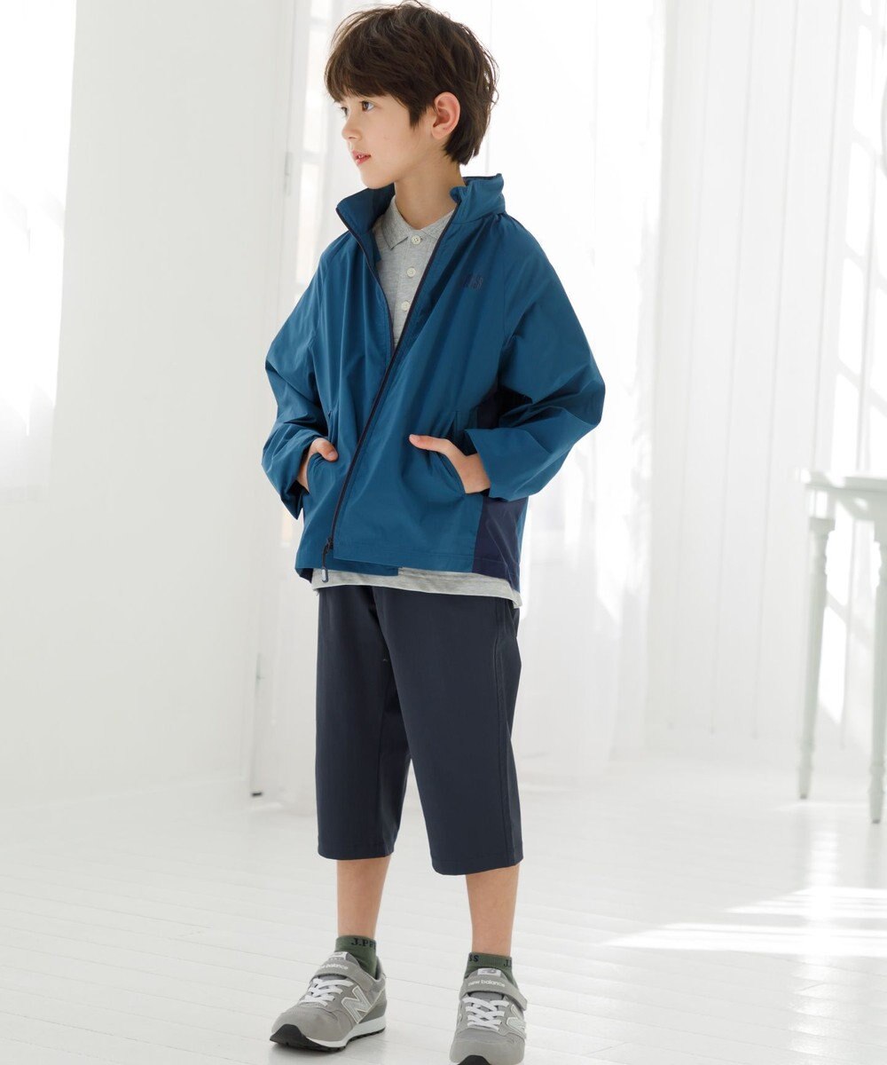 J.PRESS KIDS 【撥水】【100-130㎝】ナイロンストレッチクロス ７分丈パンツ 