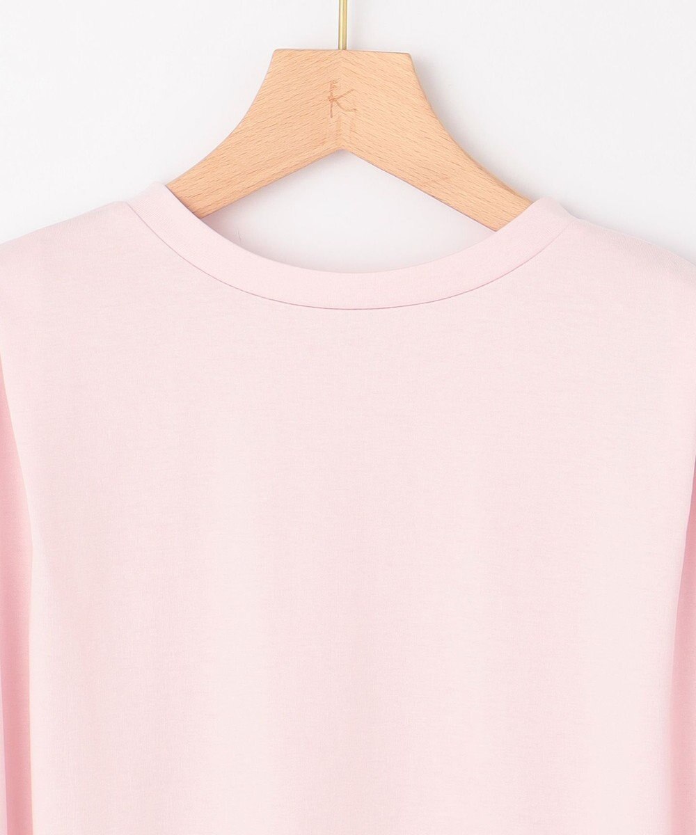 組曲 GIZAプレーティング天竺フレンチスリーブ Tシャツ 