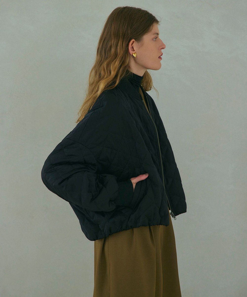 NAVE 【ReNAVE・軽量/手洗い可】ライトキルティングブルゾン 