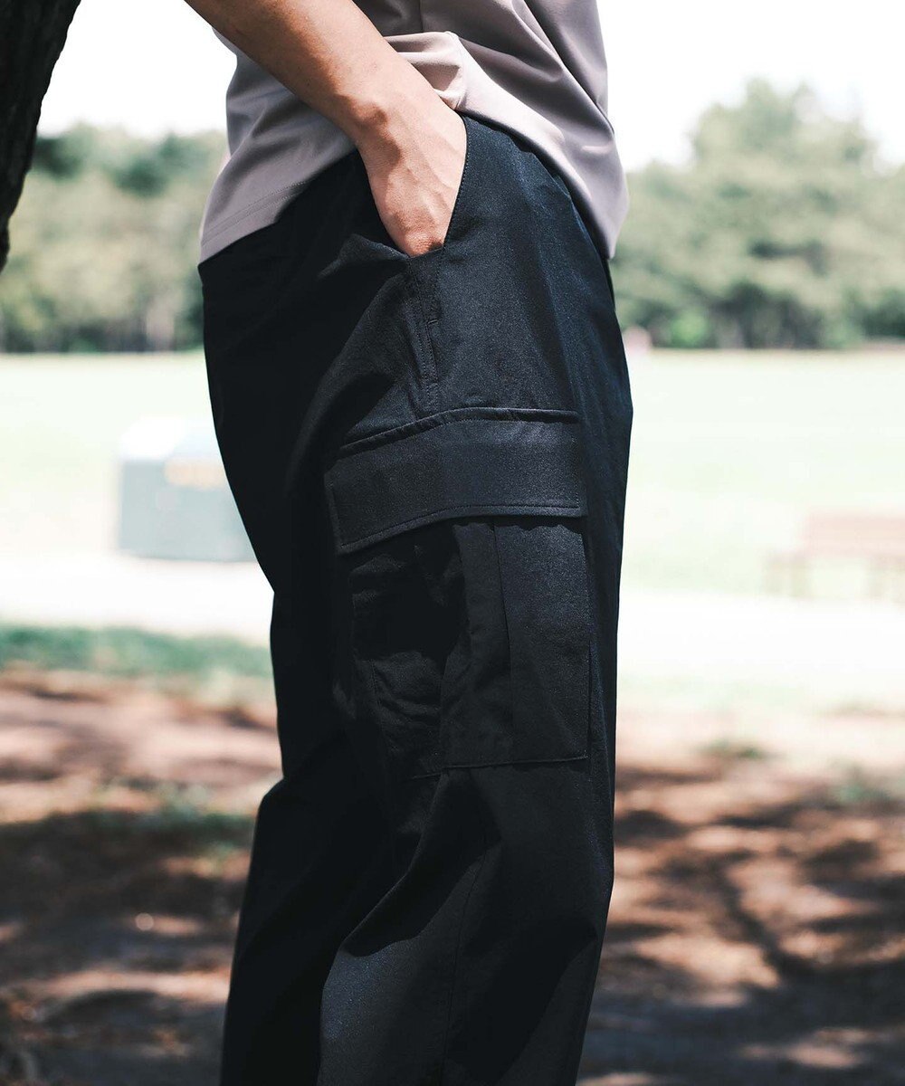 SHARE PARK MENS 【撥水・UVカット・ストレッチ・軽量 】ナイロンカーゴパンツ（Lサイズ） 