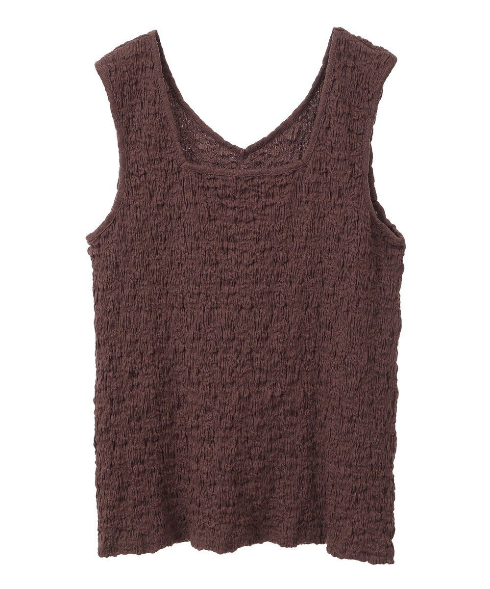 Green Parks 表面感タンクトップ 