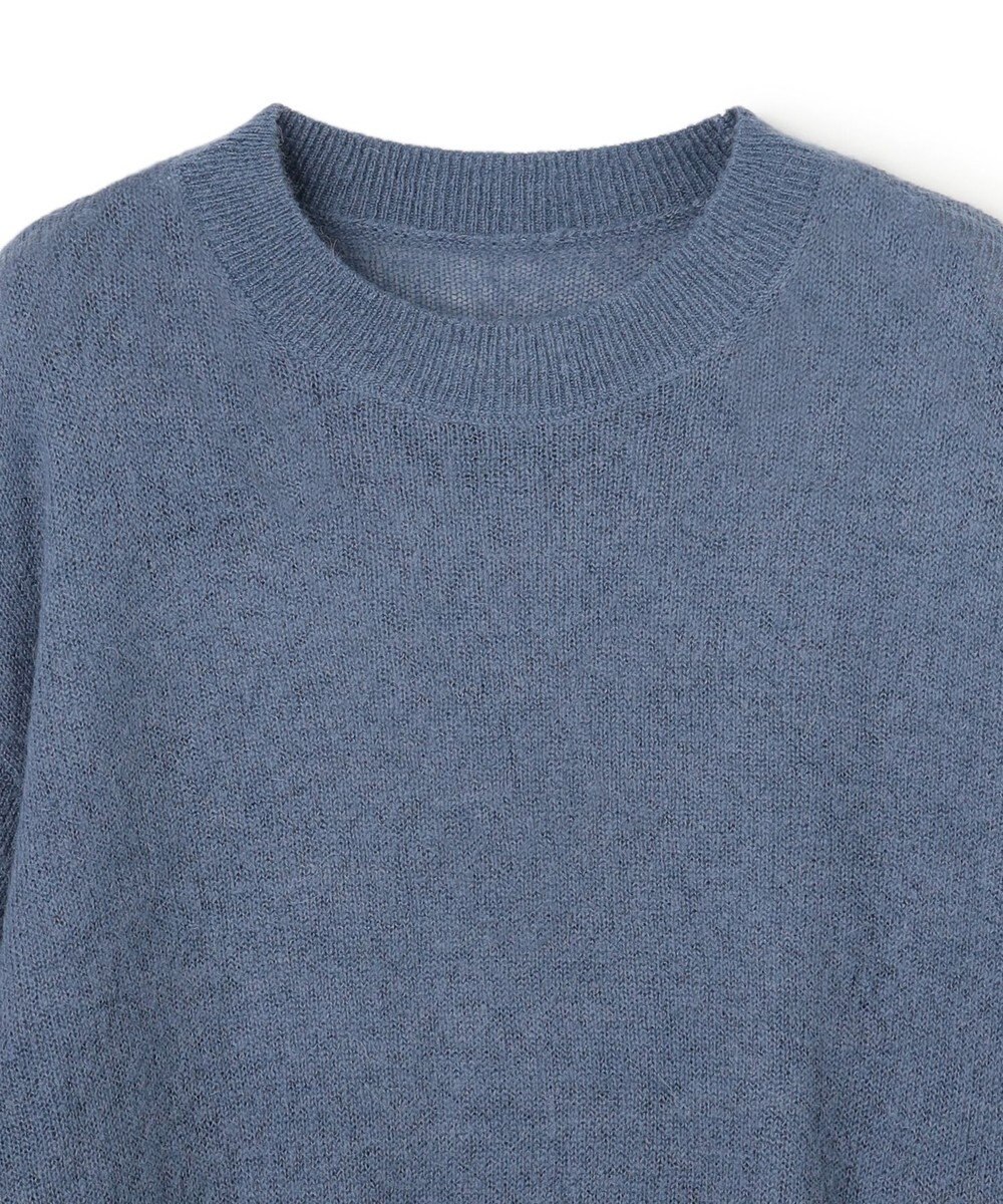UNFILO シアーアルパカ ボリュームスリーブ ニット 