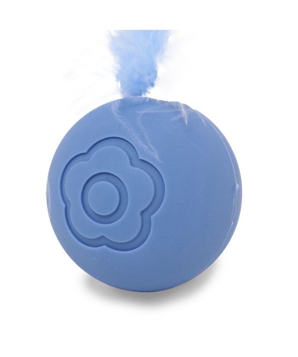 PET PARADISE ペットパラダイス 猫シリコン ボール 《ブルー》 