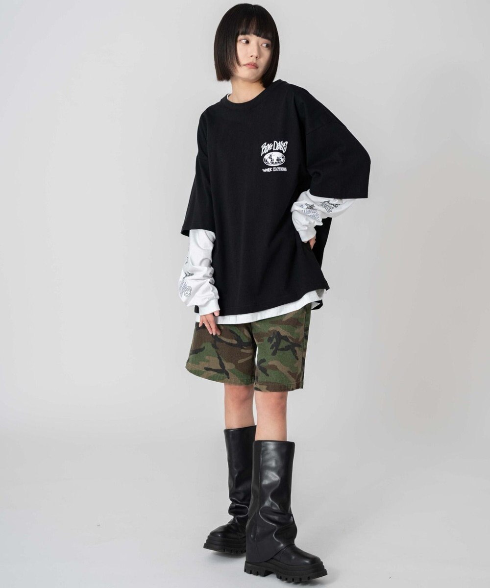 WEGO 【ユニセックス着用ITEM】別注BENDAVISアンサンブルグラフィックT 