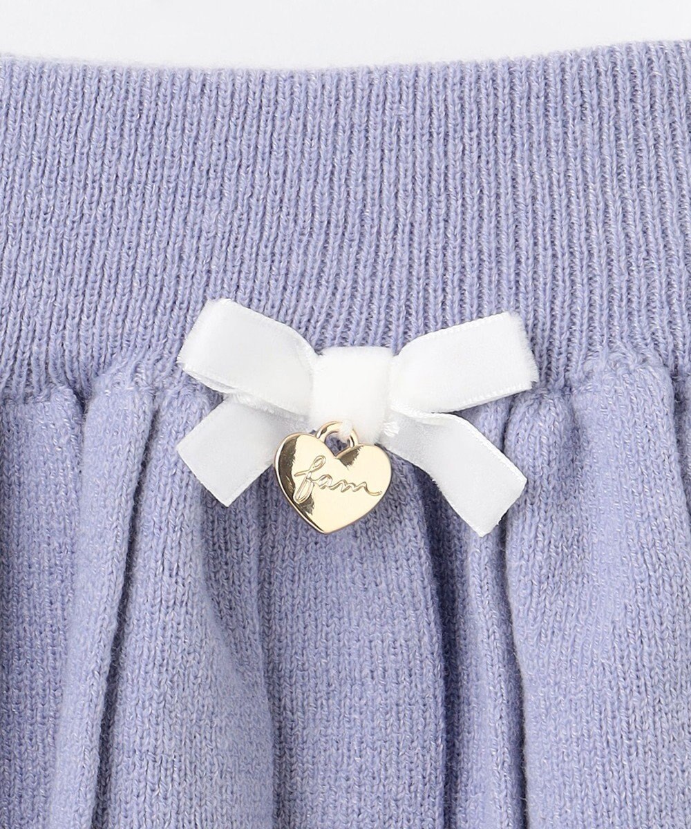 ANY KIDS プリーツニットスカート 