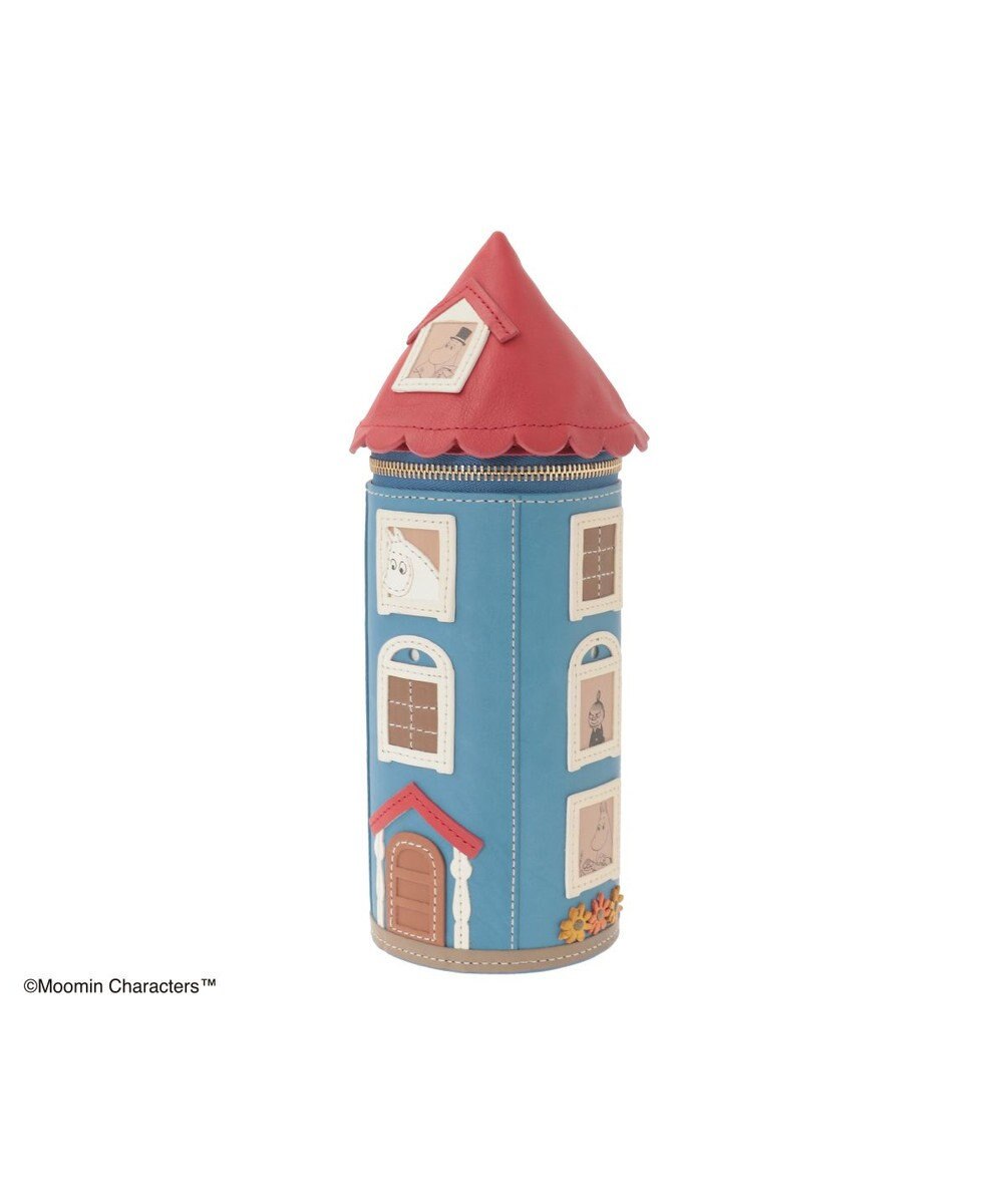 genten MOOMIN collection ペンケース「ムーミンやしき」 