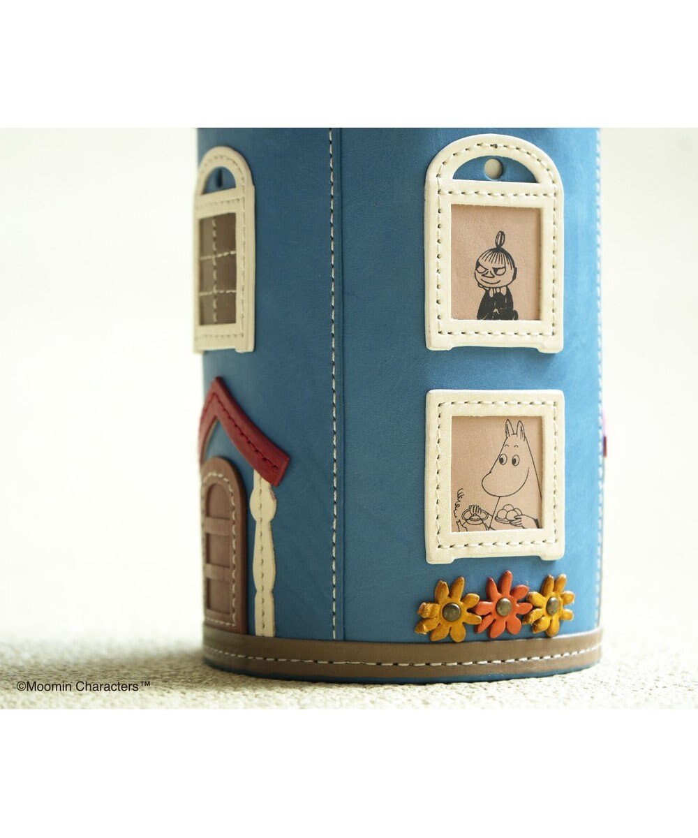 genten MOOMIN collection ペンケース「ムーミンやしき」 