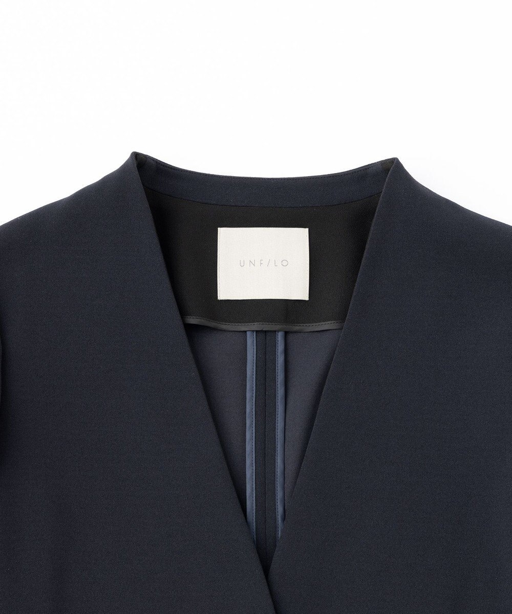 UNFILO BEAUTY MOVE ノーカラージャケット 