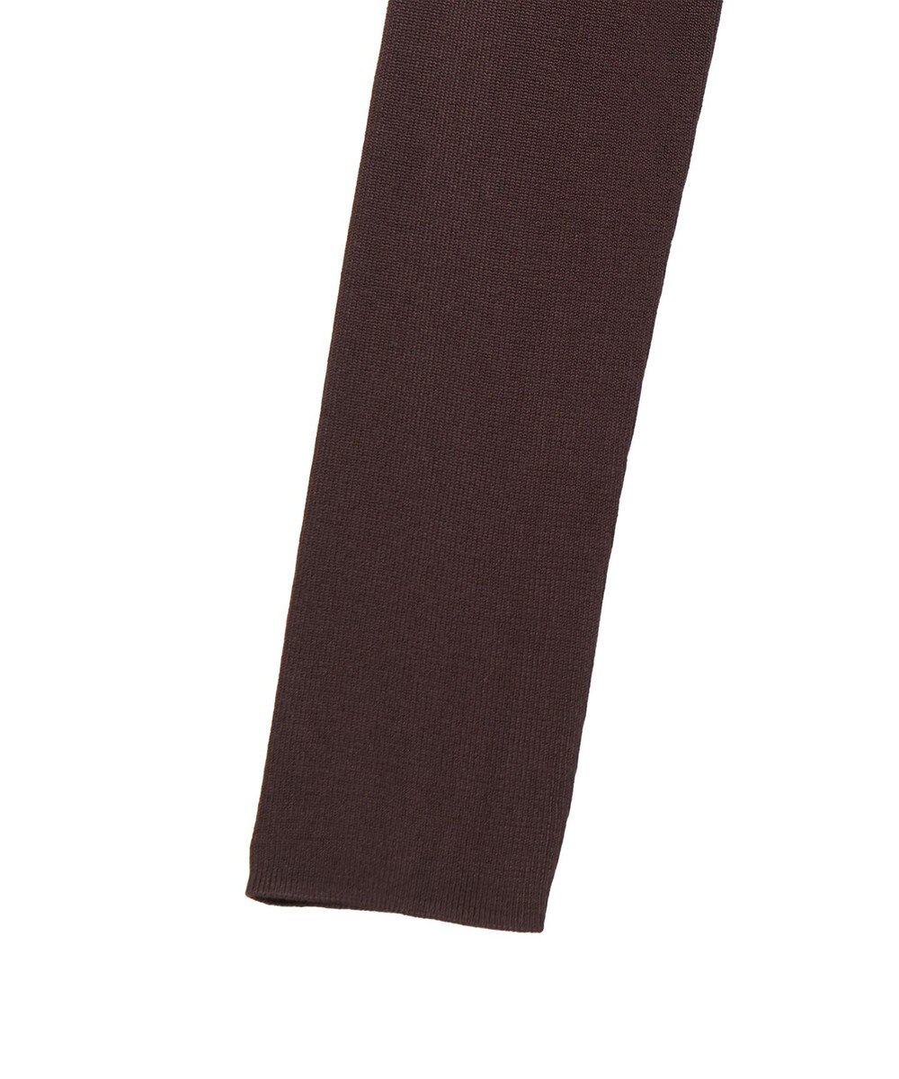 JOSEPH 【洗える】サティニーリブ　ロングスリーブポロニット 