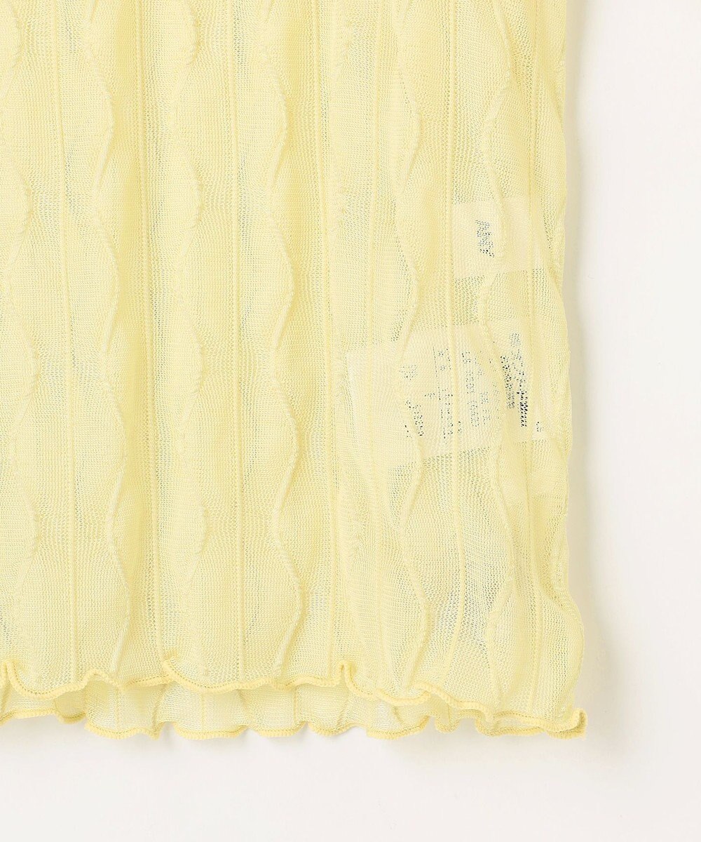 ANY L レースインナートップス 