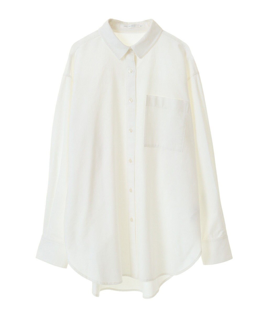 AMERICAN HOLIC ＵＶカットリサイクルコットンオックスシャツ 