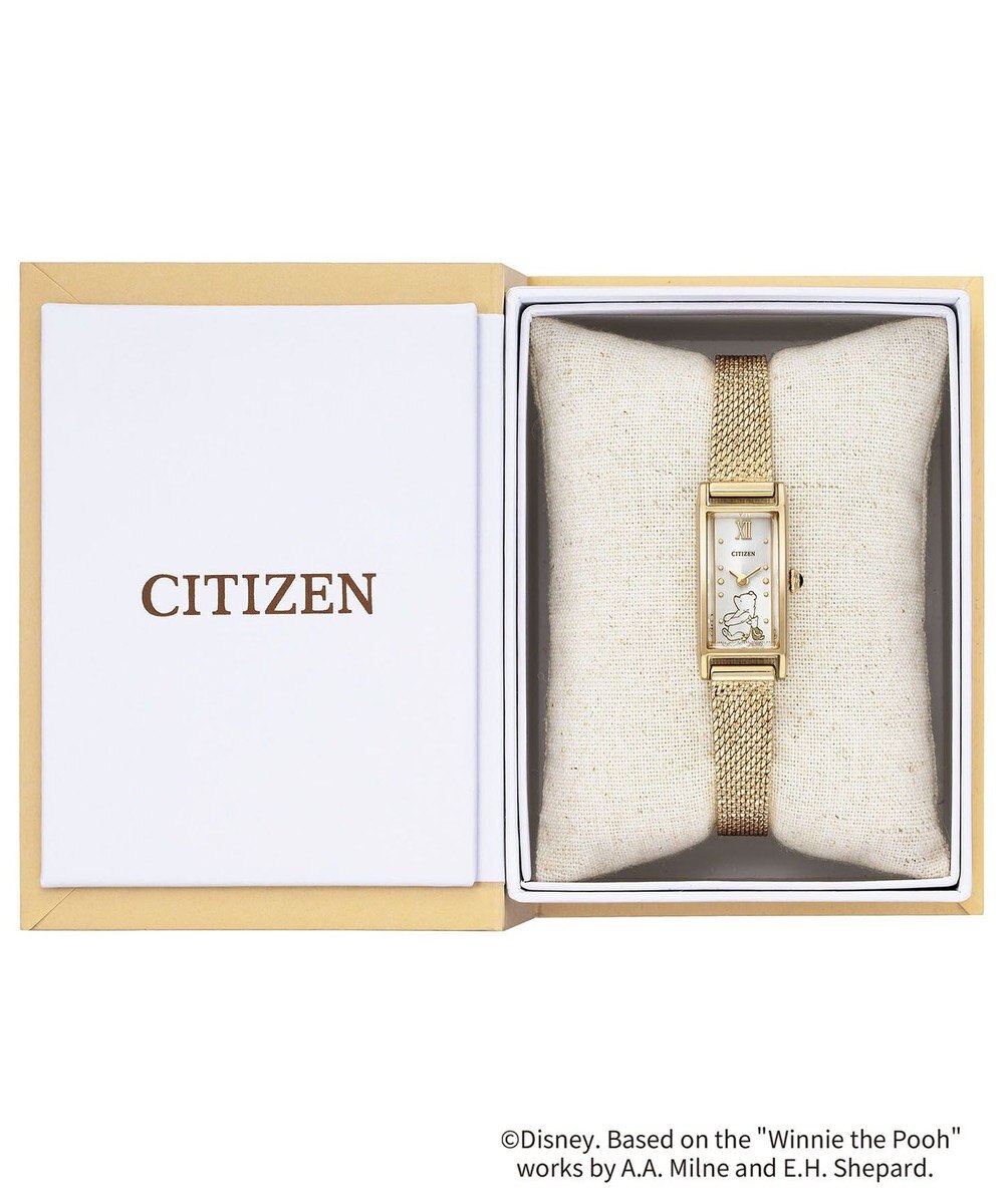 CITIZEN 『くまのプーさん』原作デビュー100周年記念 限定モデル 光発電エコ・ドライブ EG7042-44W 