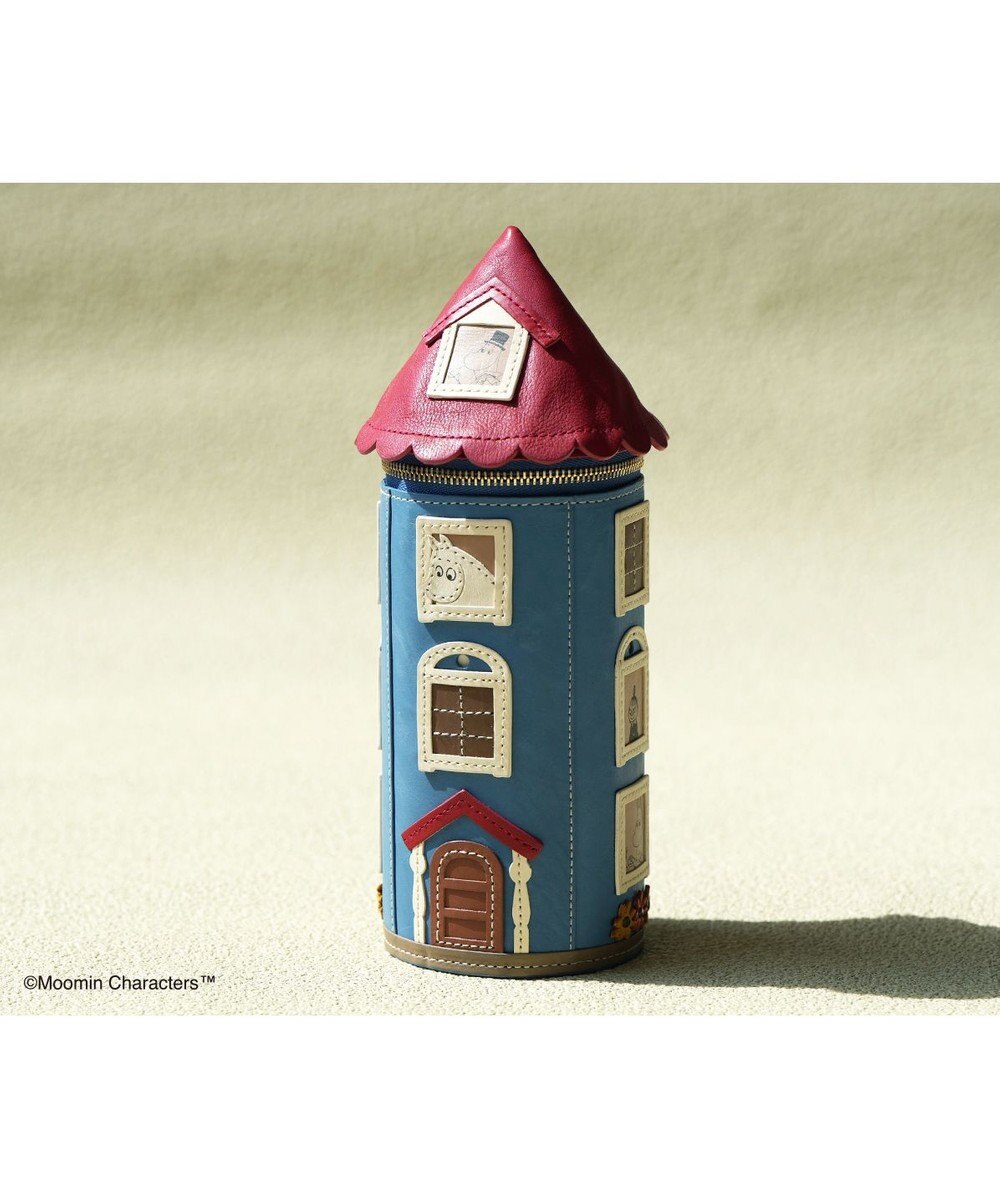 genten MOOMIN collection ペンケース「ムーミンやしき」 