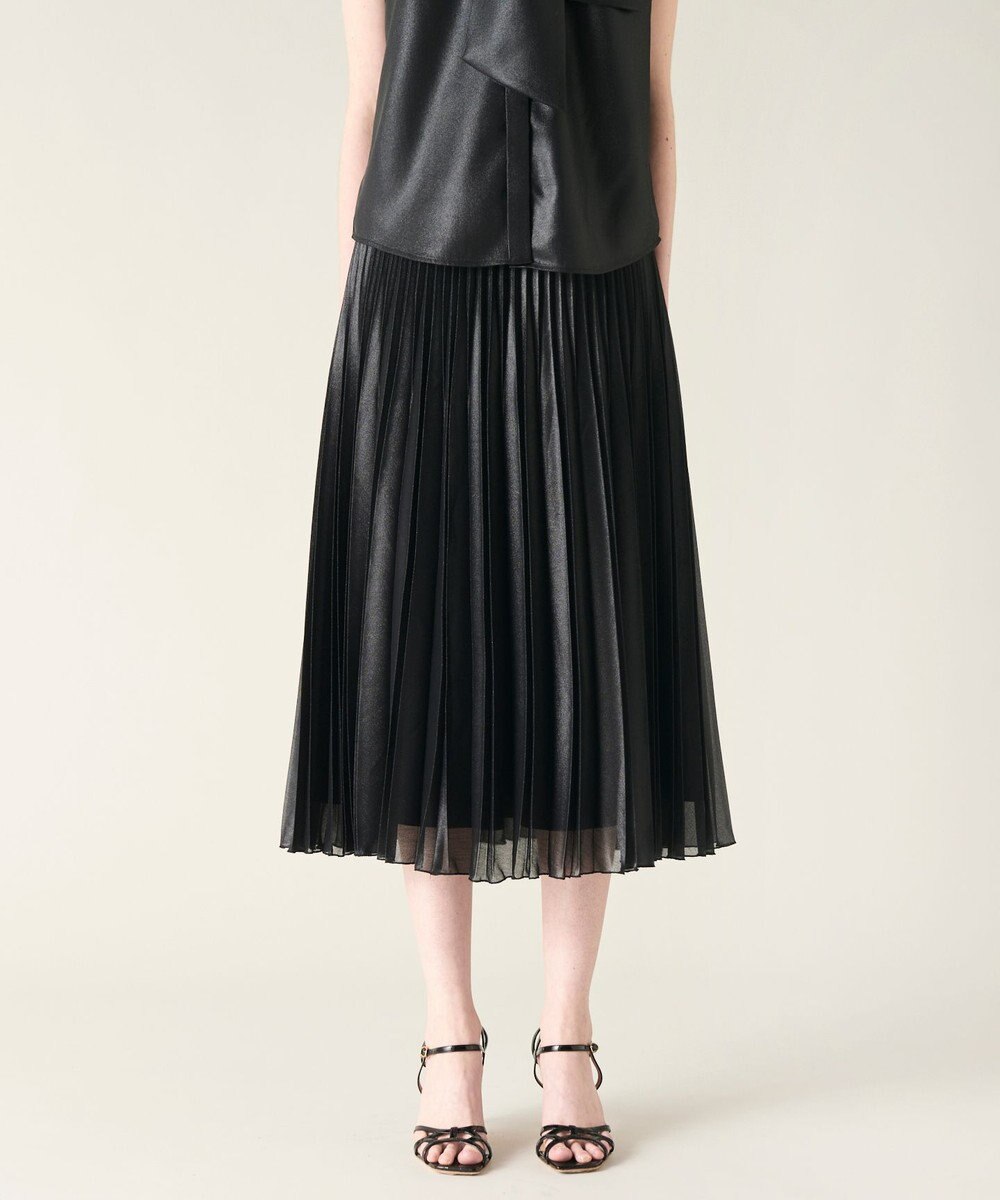 GRACE CONTINENTAL チンツプリーツスカート 