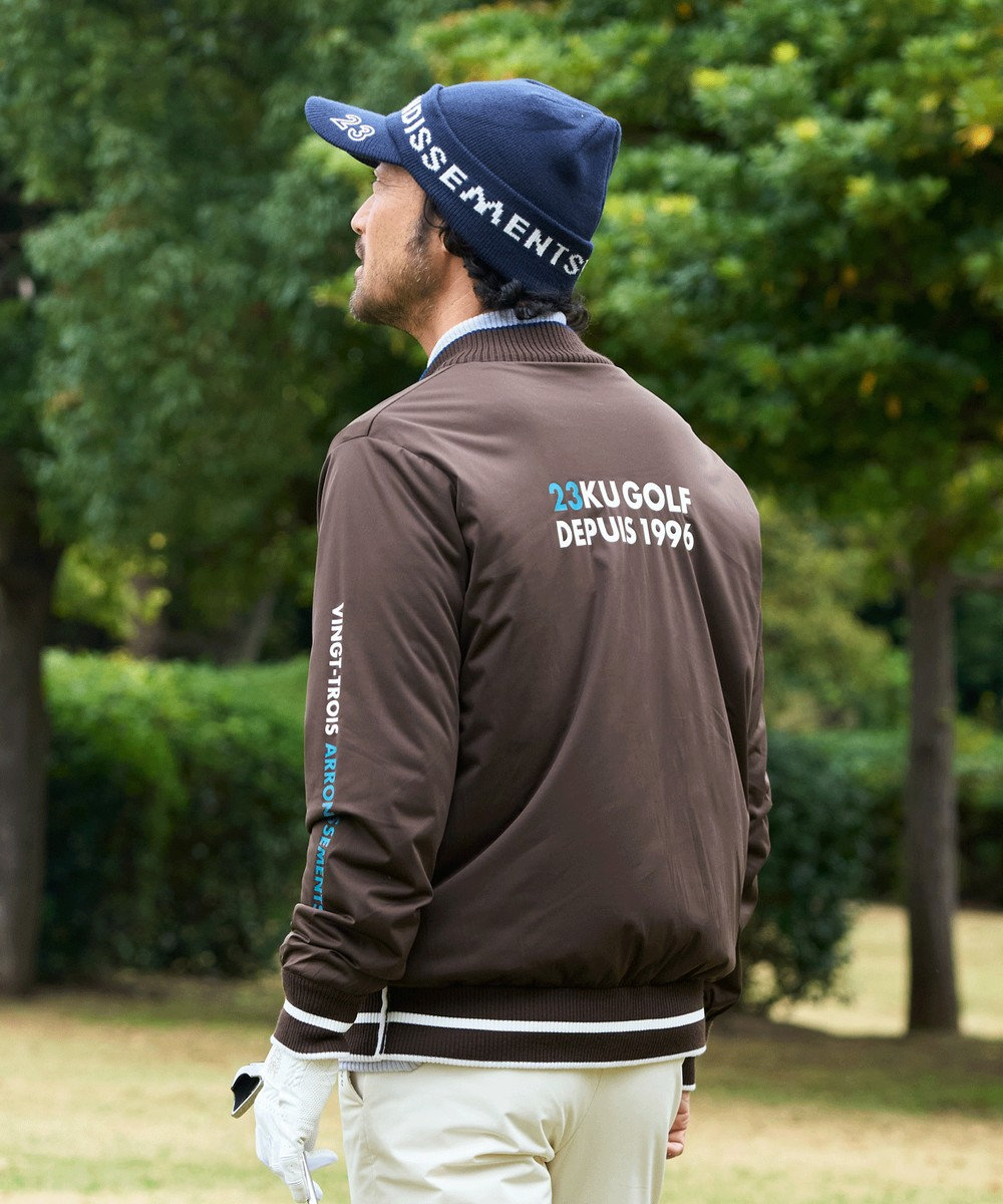 MEN】リバーシブルニットブルゾン / 23区GOLF | ファッション通販 【公式通販】オンワード・クローゼット