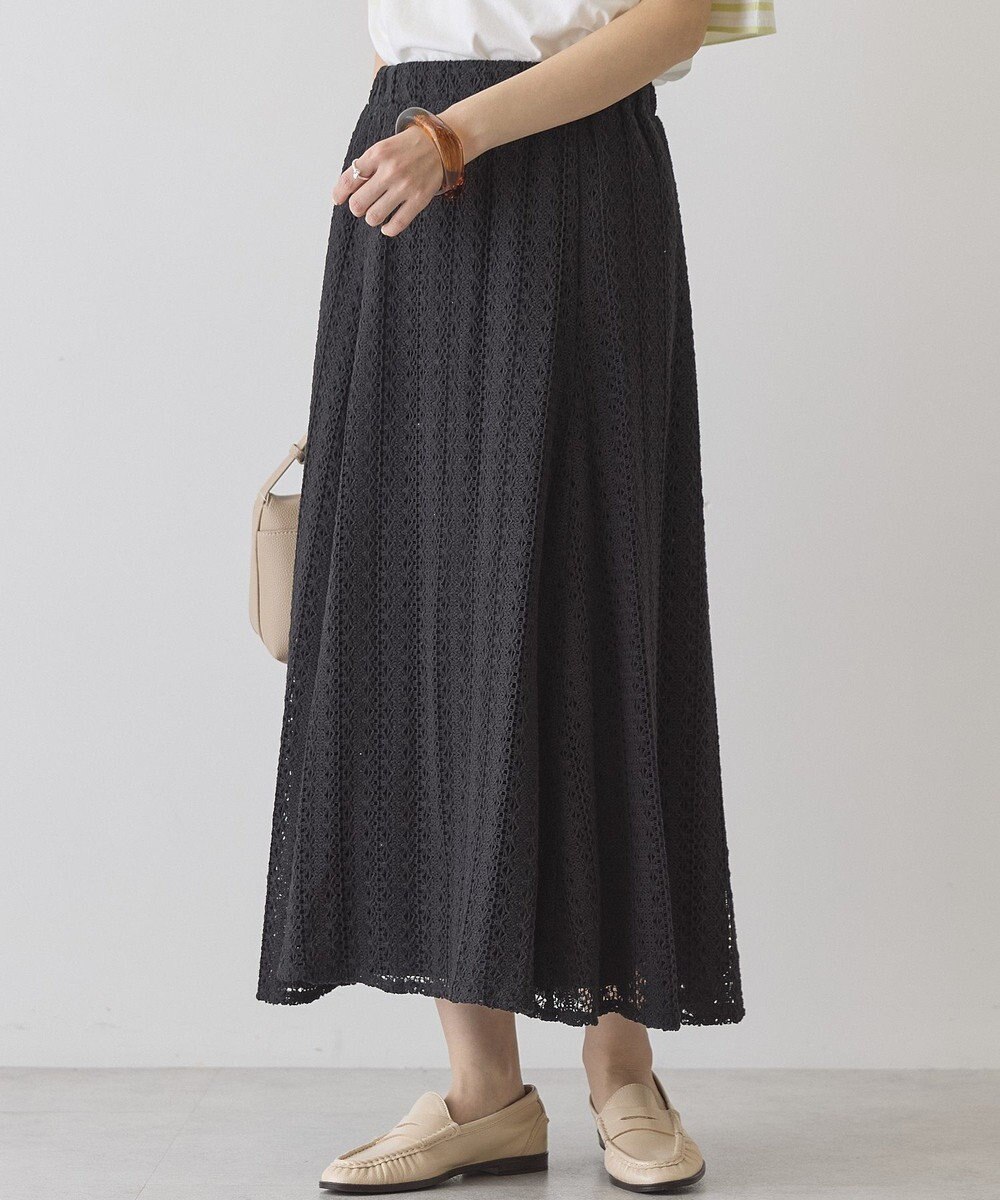 AMERICAN HOLIC レースロングマーメイドスカート 