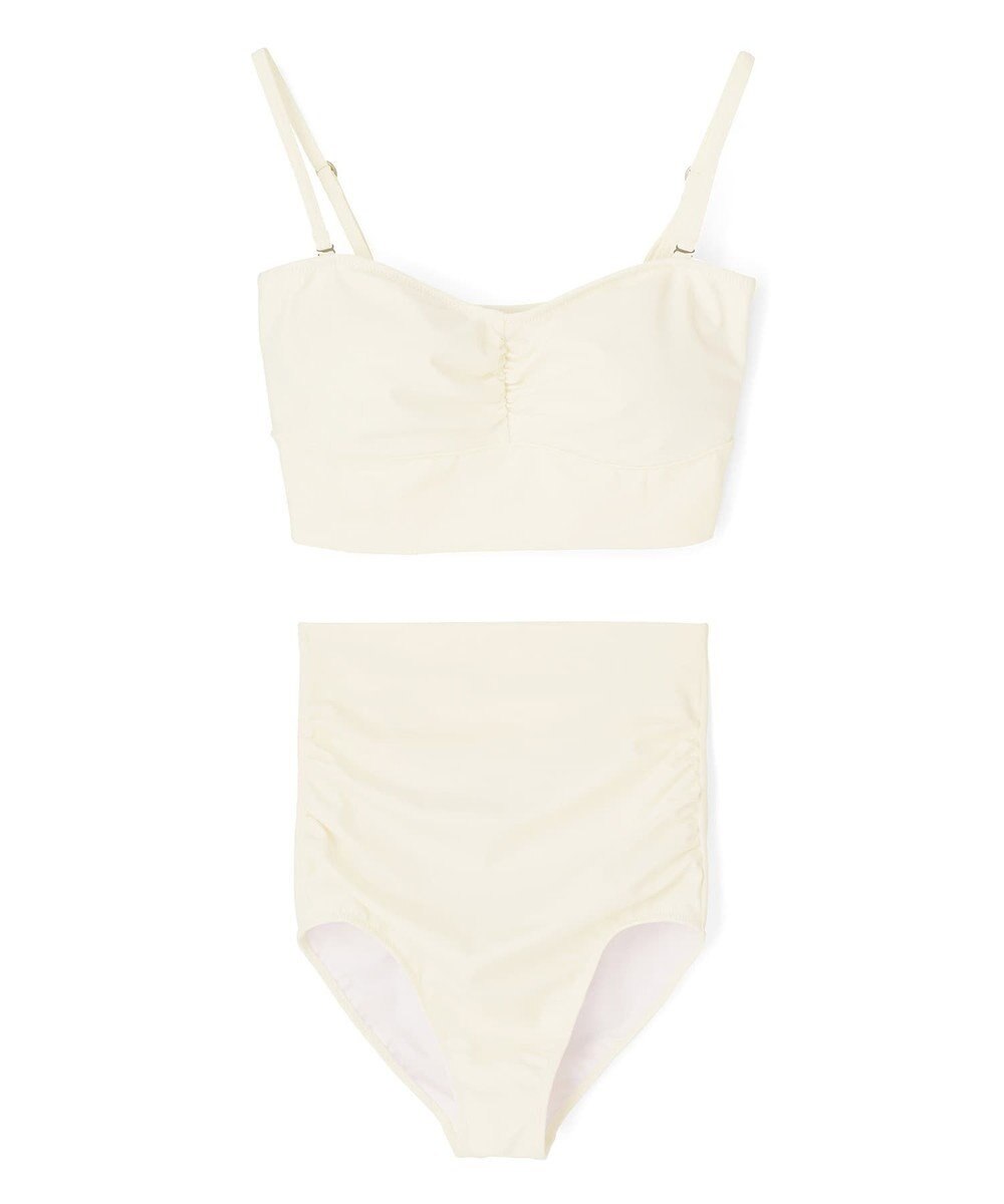 San-ai Resort（三愛水着楽園） パフスリーブトップス付き3点セット水着　9M　【San-ai Resort（サンアイリゾート）】 