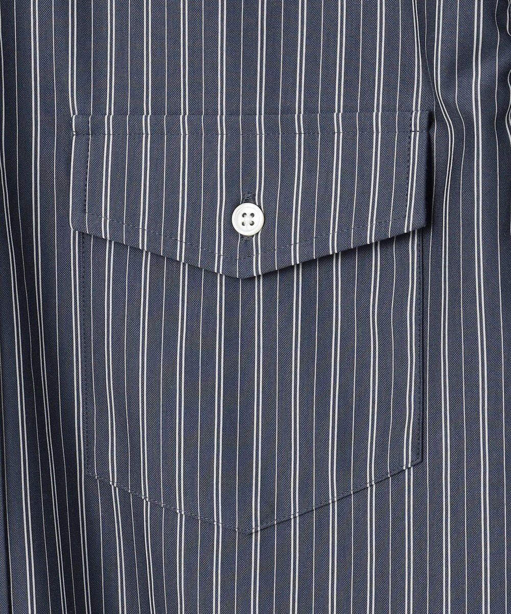 J.PRESS MEN KANEMASA マルチストライプジャージ シャツ 