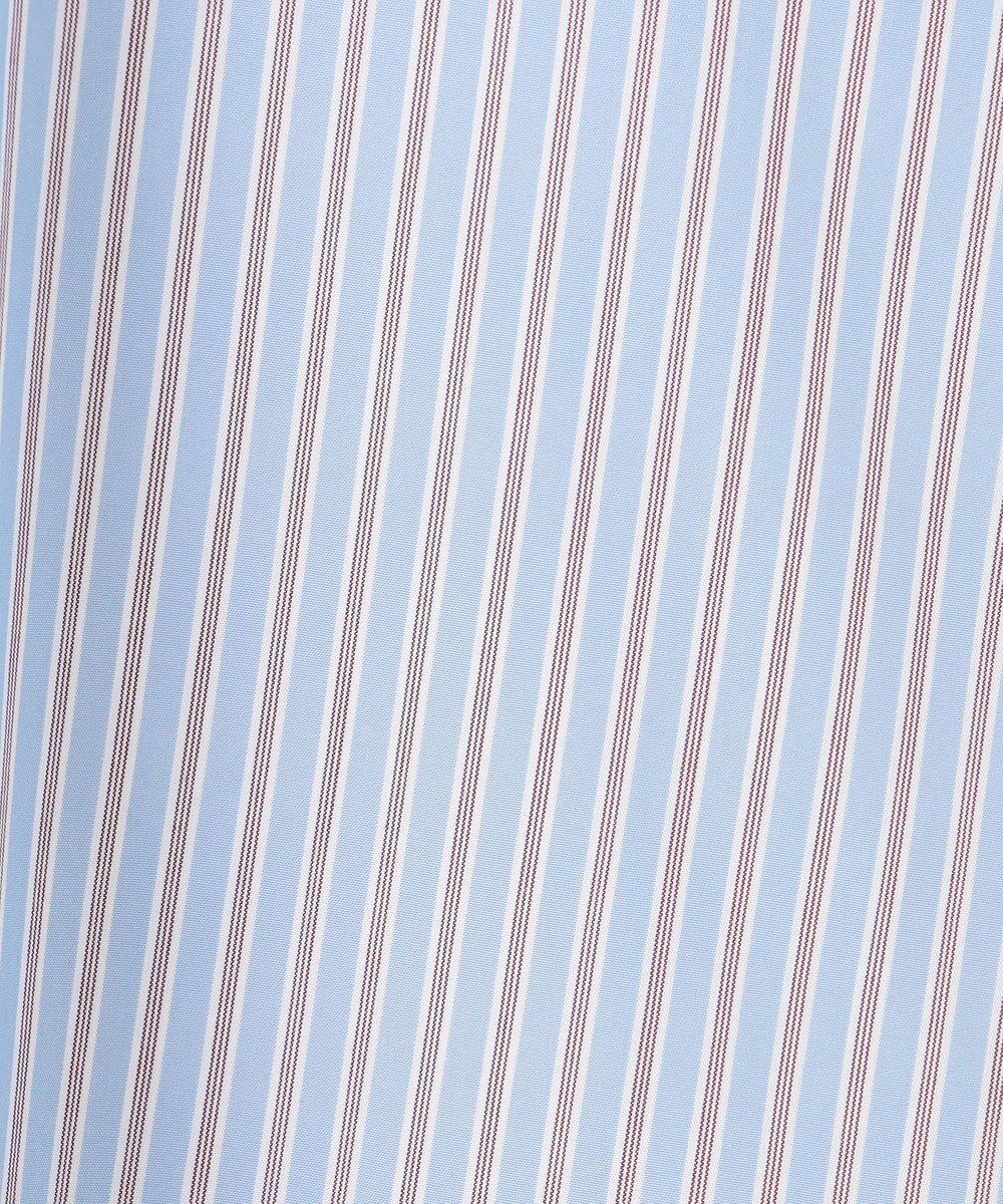 J.PRESS LADIES 【洗える】Betterコットンポリエステル ストライプ シャツカラーブラウス 