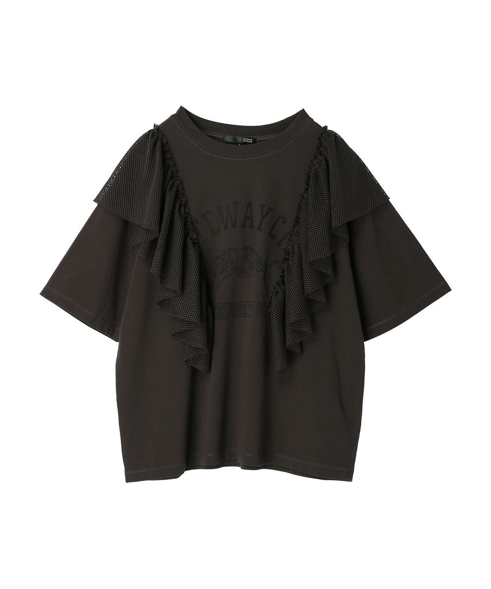 Green Parks ・ＳＵＧＡＲ　ＳＰＯＯＮ　カレッジｐｔラッフルＴシャツ 