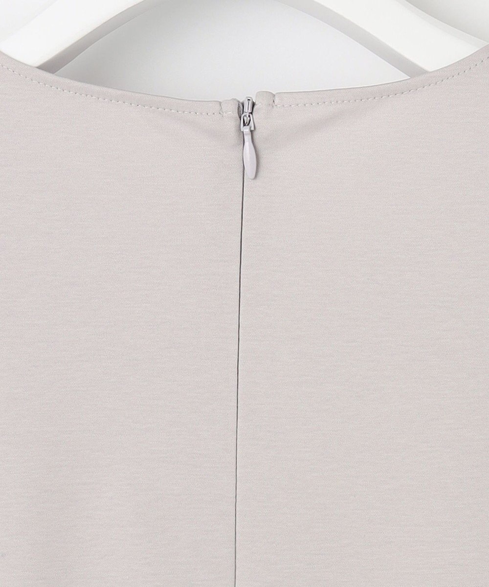 自由区 L スムースコンビ ボリューム袖カットソー 