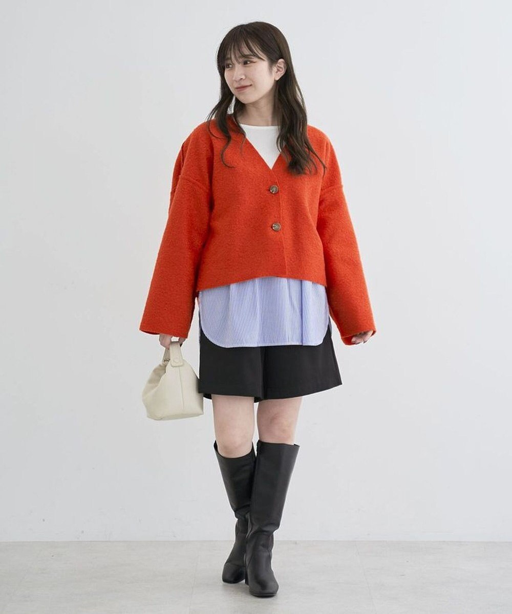 Green Parks リバーシブルカーディガン 