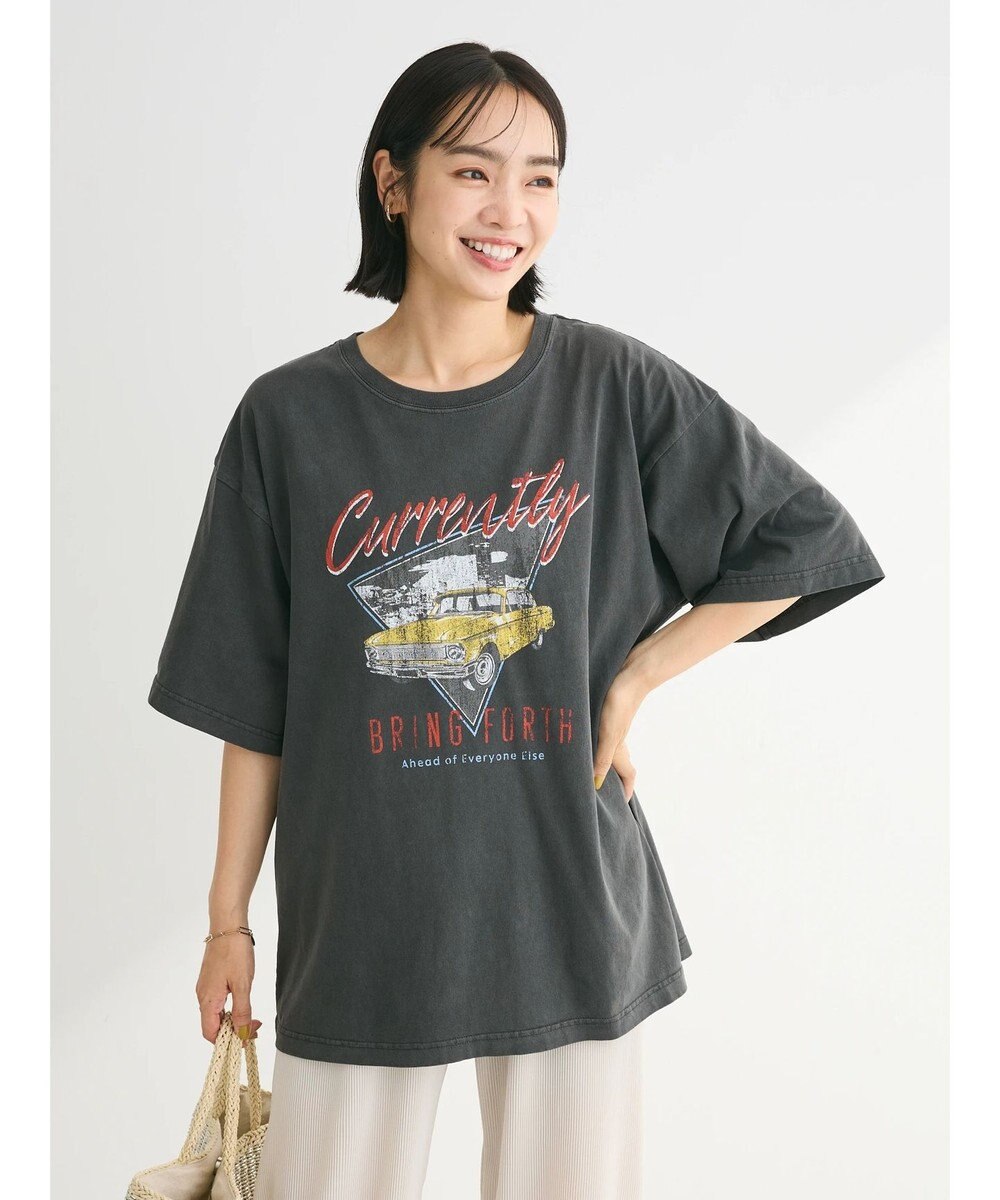 Green Parks ウ゛ィンテージカーロゴチュニック 