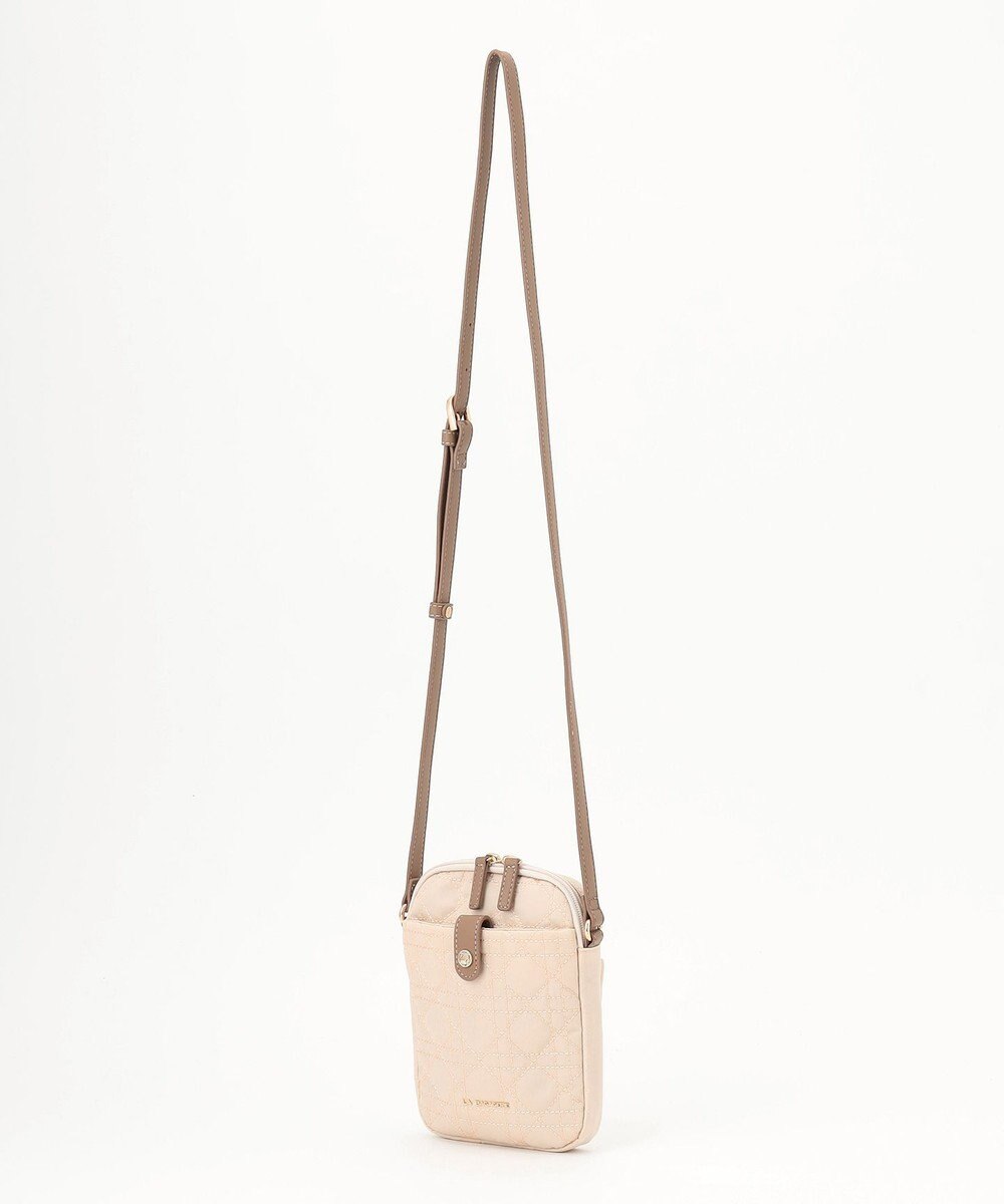 LA BAGAGERIE グリッドキルティングミニショルダー 