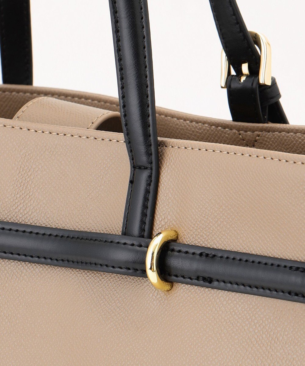 自由区 サフィアーノコンビトート バッグ 