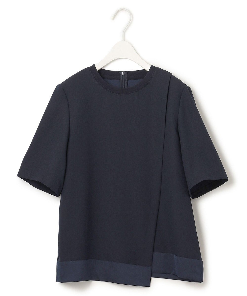 ICB 【新色追加・接触冷感・UVケア・速乾・洗える】 FluidBackSatin Tブラウス 