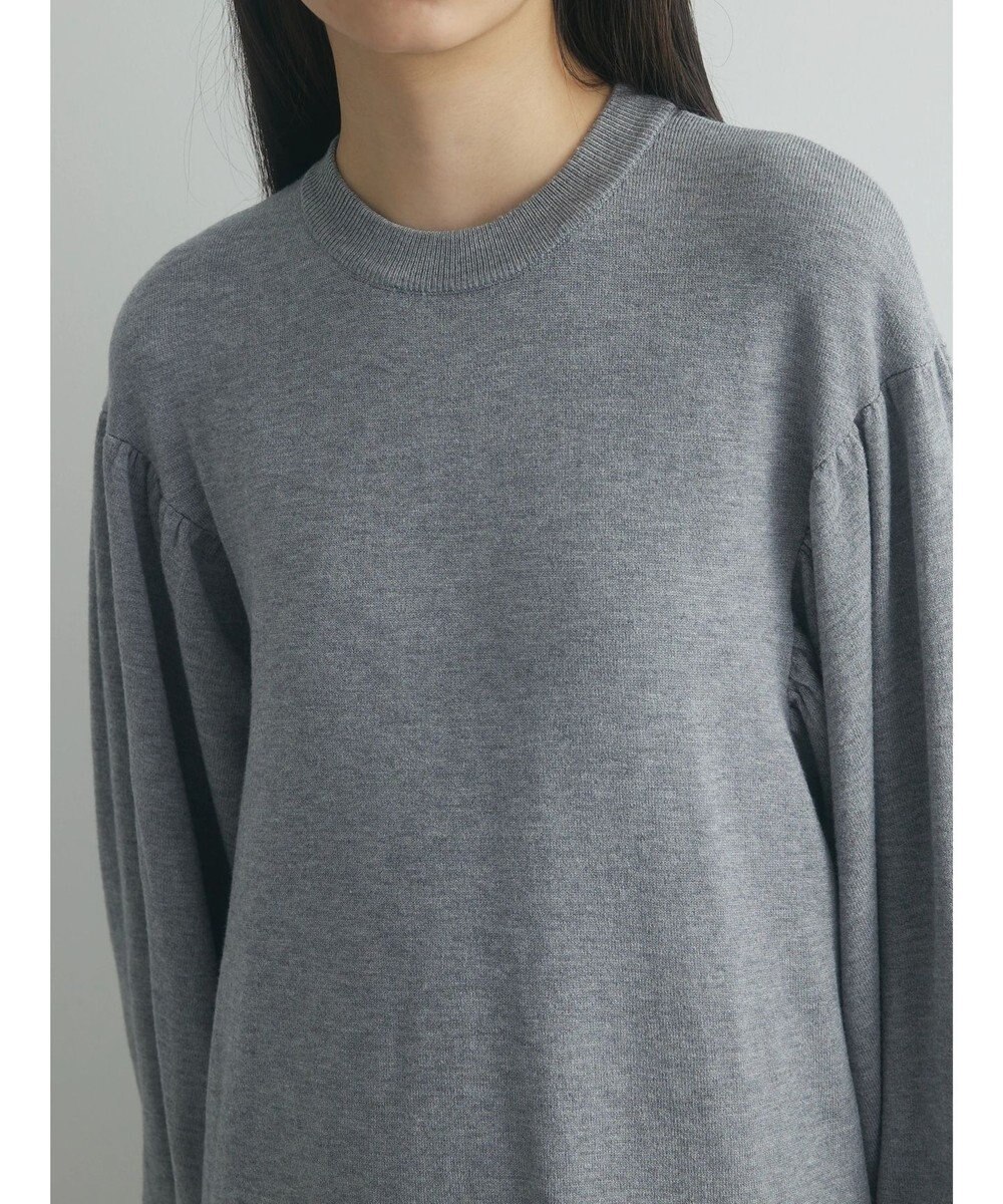 Green Parks armonia. 袖ボリュームニットワンピース 